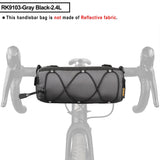 Rhinowalk Bike Bag Portable Handlebar Pannier Multi-purpose Large Capacity Backpack MTB Road Cycling Frame Tube Bag Elastic Band - Pogo Cycles