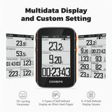 COOSPO BC200 Wireless Bicycle Computer GPS Bike Speedometer Cycling Odometer 2.6in Bluetooth5.0 ANT+ APP Sync Slope Altitude - Pogo Cycles