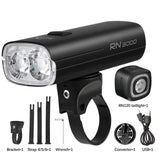 Magicshine RN Series Bicycle Front Light Headlight Taillight Group Set Usb Rechargeable Road MTB Bike Flashlight IPX7Waterproof - Pogo Cycles