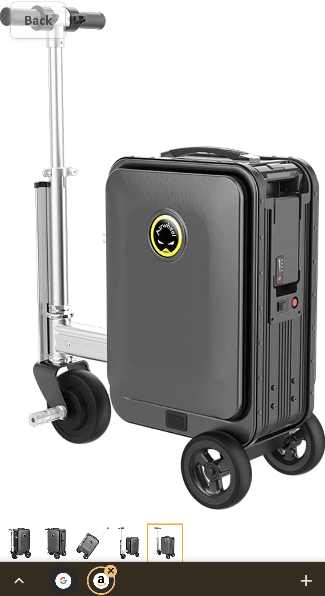 Airwheel SE3S smart riding flight luggage Lets Cycle Ireland