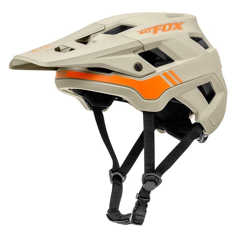 BATFOX Helmet cycling men's bicycle helmet MTB casco bicicleta Mountain bike casco ciclismo hombre Matte black cycling helmets - Pogo Cycles
