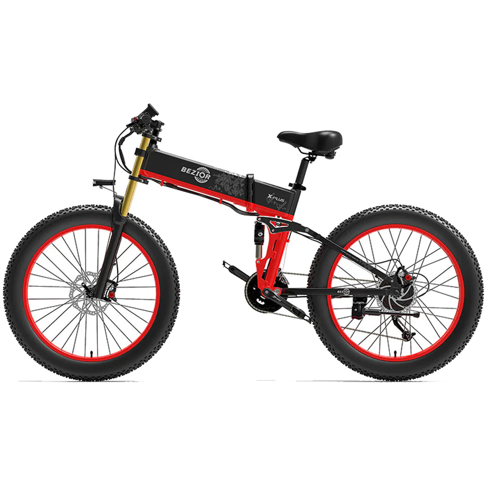 Bezior X Plus Electric Mountain Folding Bike Lets Cycle Ireland