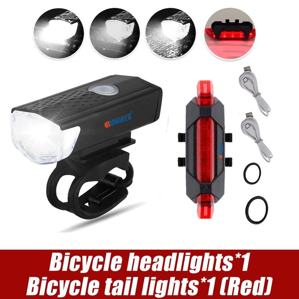 Bicycle Front Rear Lights - Pogo Cycles