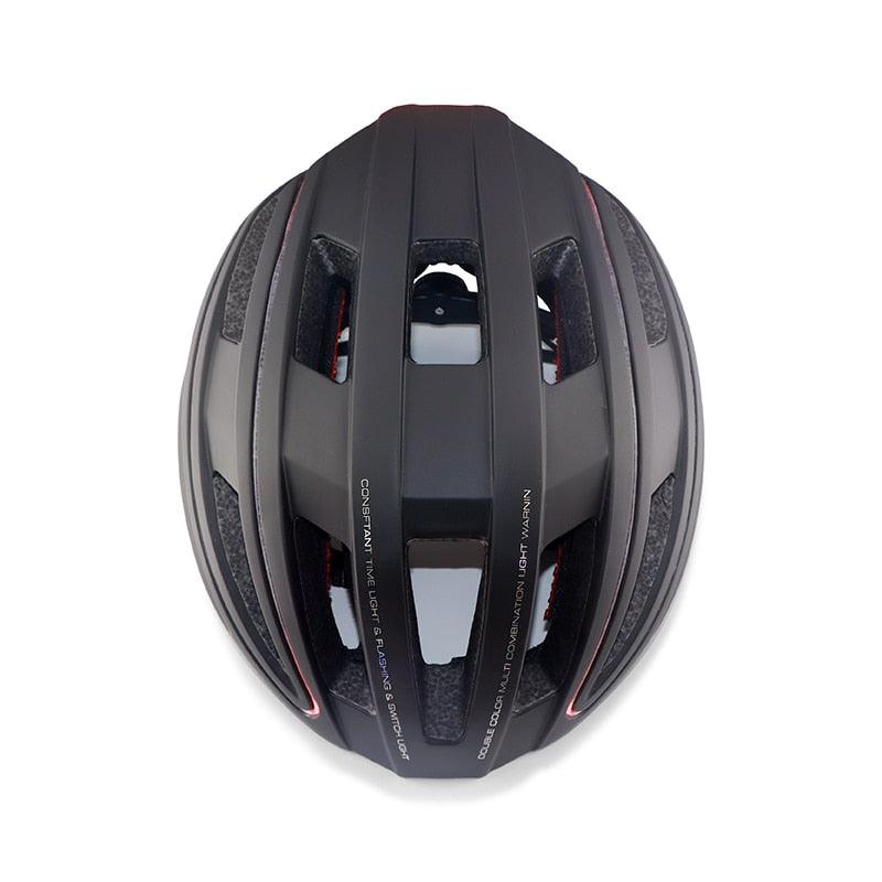 Bicycle Helmet MTB Ride LED Lights Racing Road Bike Helmet Men and Women Outdoor Sports Pro Cycling Casco Bicicleta Safety Cap - Pogo Cycles