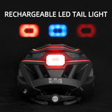 Bicycle Helmet MTB Ride LED Lights Racing Road Bike Helmet Men and Women Outdoor Sports Pro Cycling Casco Bicicleta Safety Cap - Pogo Cycles