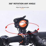 Bicycle Light Bracket Bike Lamp Holder LED Torch Headlight Pump Stand Quick Release Mount 360 Degree Rotatable - Pogo Cycles
