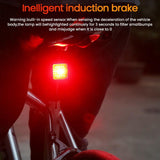 Bicycle Smart Brake Sensing Light Rear/Front Sets -Night Cycling Safety Lamp - Pogo Cycles