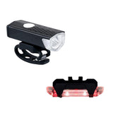 Bike Light USB Rechargeable Set Mountain Back Headlight Lamp LED Flashlight Bicycle Lamp Bike Accessories Фонарь Велосипедный - Pogo Cycles