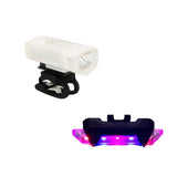 Bike Light USB Rechargeable Set Mountain Back Headlight Lamp LED Flashlight Bicycle Lamp Bike Accessories Фонарь Велосипедный - Pogo Cycles