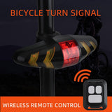 Bike Rear Lamp Smart Bike Wireless Remote Turn Signal Lights Bicycle LED Taillight Easily Installation Personal Bicycle Parts - Pogo Cycles