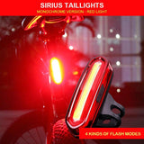 Bike Tail Light Waterproof LED Bike Front Rear Light Bicycle USB Rechargeable Mountain Riding Cycling Tail Lamp Bicycle Light - Pogo Cycles