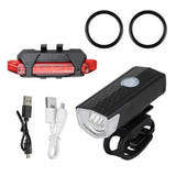 Bike Tail Light Waterproof LED Bike Front Rear Light Bicycle USB Rechargeable Mountain Riding Cycling Tail Lamp Bicycle Light - Pogo Cycles