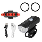 Bike Tail Light Waterproof LED Bike Front Rear Light Bicycle USB Rechargeable Mountain Riding Cycling Tail Lamp Bicycle Light - Pogo Cycles
