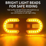 Bike Turn Signal Rear Light LED Bicycle Lamp USB Rechargeable Bike Wireless Lights Back MTB Tail Light Bike Accessories - Pogo Cycles