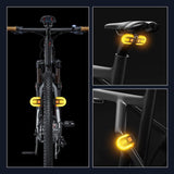 Bike Turn Signal Rear Light LED Bicycle Lamp USB Rechargeable Bike Wireless Lights Back MTB Tail Light Bike Accessories - Pogo Cycles