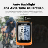 COOSPO BC107 Bike Computer GPS Wireless Bicycle Odometer Speedometer 2.4inch Bluetooth5.0 ANT Waterproof GPS BDS - Pogo Cycles