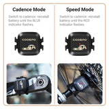 COOSPO BK467 Cadence and Speed Sensor Dual Mode Rpm Monitor Bluetooth 4.0 ANT Road Bike For Wahoo Garmin Bike Computer - Pogo Cycles