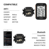 COOSPO BK467 Cadence and Speed Sensor Dual Mode Rpm Monitor Bluetooth 4.0 ANT Road Bike For Wahoo Garmin Bike Computer - Pogo Cycles