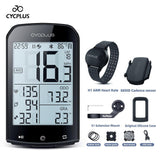 CYCPLUS M1 Bicycle Computer GPS Wireless Odometer Mountain Bike Road Cyclocomputer Speedometer Cycling Cadence Heart Rate Sensor - Pogo Cycles