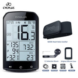 CYCPLUS M1 Bicycle Computer GPS Wireless Odometer Mountain Bike Road Cyclocomputer Speedometer Cycling Cadence Heart Rate Sensor - Pogo Cycles