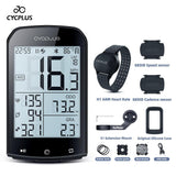 CYCPLUS M1 Bicycle Computer GPS Wireless Odometer Mountain Bike Road Cyclocomputer Speedometer Cycling Cadence Heart Rate Sensor - Pogo Cycles