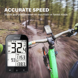 CYCPLUS M1 Bicycle Computer GPS Wireless Odometer Mountain Bike Road Cyclocomputer Speedometer Cycling Cadence Heart Rate Sensor - Pogo Cycles