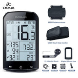 CYCPLUS M1 Bicycle Computer GPS Wireless Odometer Mountain Bike Road Cyclocomputer Speedometer Cycling Cadence Heart Rate Sensor - Pogo Cycles