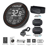 CYCPLUS M1 Bicycle Computer GPS Wireless Odometer Mountain Bike Road Cyclocomputer Speedometer Cycling Cadence Heart Rate Sensor - Pogo Cycles