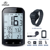 CYCPLUS M1 Bicycle Computer GPS Wireless Odometer Mountain Bike Road Cyclocomputer Speedometer Cycling Cadence Heart Rate Sensor - Pogo Cycles