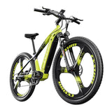 CYSUM CM520 Electric Mountain Bike - Gray - Pogo Cycles available in cycle to work