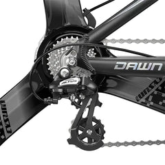 CYSUM CM520 Electric Mountain Bike - Gray - Pogo Cycles available in cycle to work