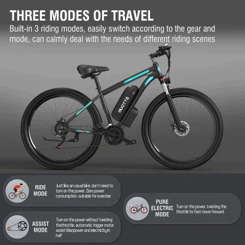 DUOTTS C29 29 Inch Electric Mountain Bike - Pogo Cycles available in cycle to work