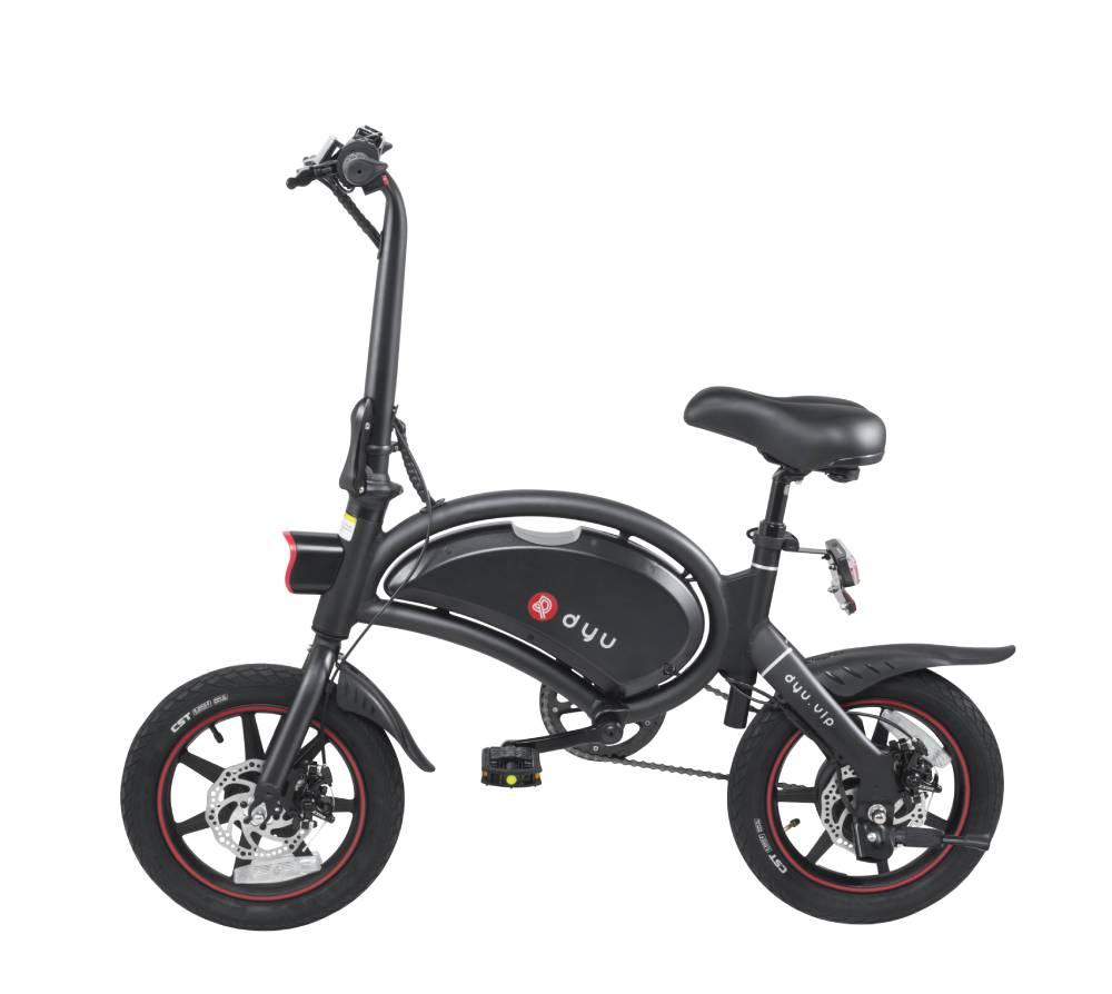 DYU D3+ Upgraded Folding Electric Bike - Pogo Cycles available in cycle to work