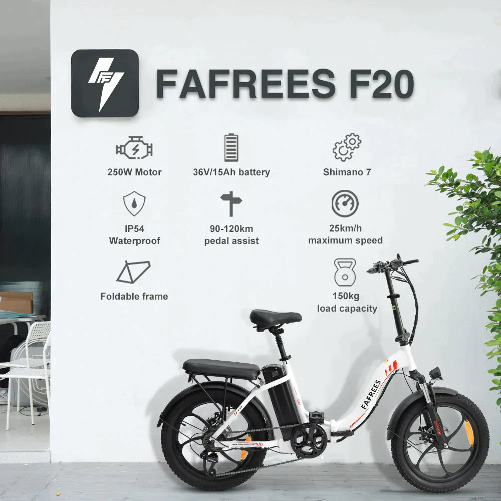 Ferty folding electric moped sport deals bike