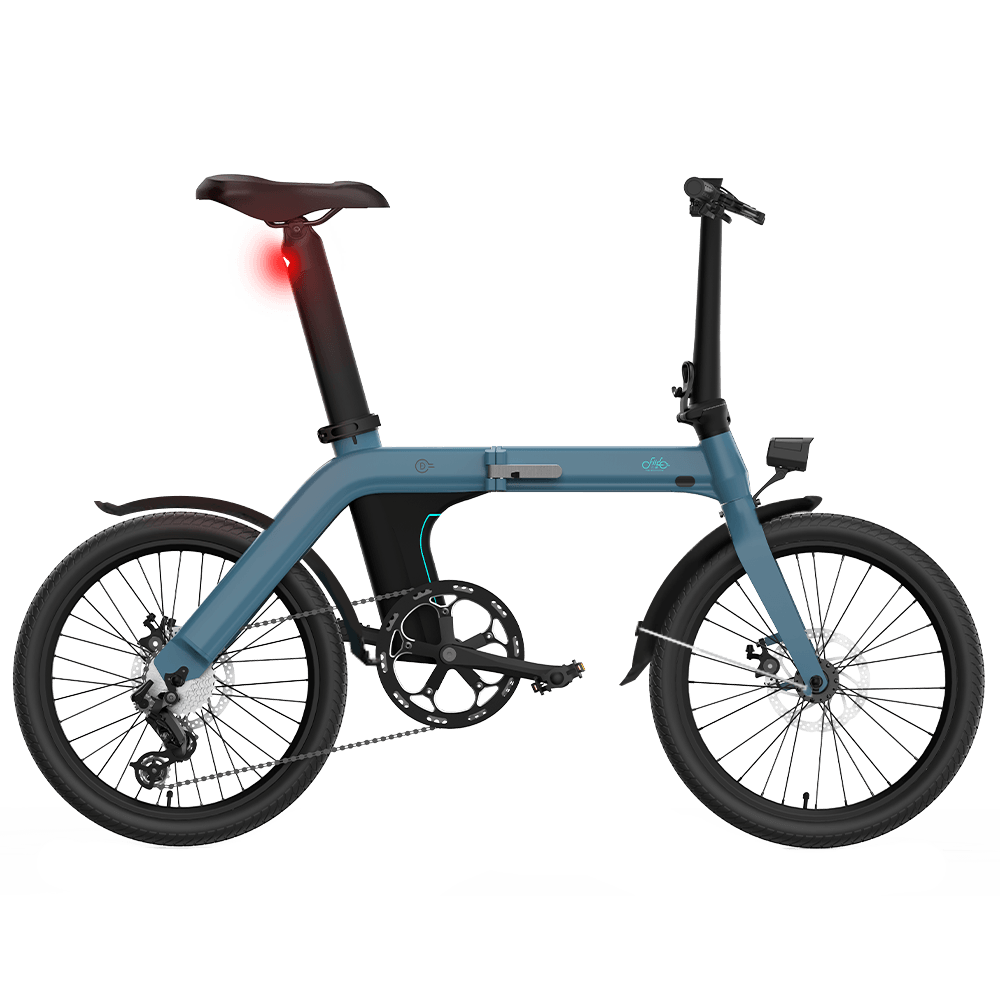 FIIDO D11 Electric Mountain Bike with mudguard and light - Pogo Cycles available in cycle to work
