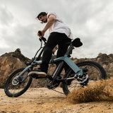 FIIDO D11 Electric Mountain Bike with mudguard and light - Pogo Cycles available in cycle to work