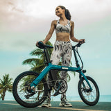 FIIDO D11 Electric Mountain Bike with mudguard and light - Pogo Cycles available in cycle to work