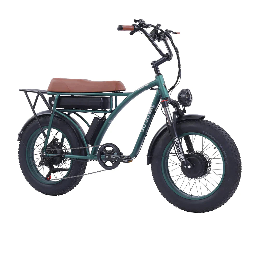 GOGOBEST GF750 Plus Electric City Retro Bike - Pogo Cycles available in cycle to work