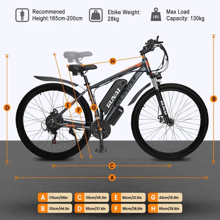 GUNAI GN29 Electric Bike - Pogo Cycles