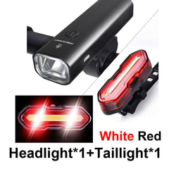 Light Bicycle LED Bike Super Bright Front Rear Set Lantern For Cycling Flashlight USB Rechargeable COB Lamp Accessories MICCGIN - Pogo Cycles