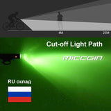 Light Bicycle LED Bike Super Bright Front Rear Set Lantern For Cycling Flashlight USB Rechargeable COB Lamp Accessories MICCGIN - Pogo Cycles