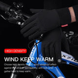 Mens Waterproof Winter Gloves for Bike & Bicycle - Thermal Fleece + Cold Wind Waterproof - Pogo Cycles available in cycle to work