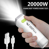 Mini LED High Light Flashlight USB Rechargeable Powerful Lamp 2 In 1 Portable Camping Waterproof Far Range Flashlight Nightlight - Pogo Cycles