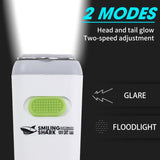 Mini LED High Light Flashlight USB Rechargeable Powerful Lamp 2 In 1 Portable Camping Waterproof Far Range Flashlight Nightlight - Pogo Cycles