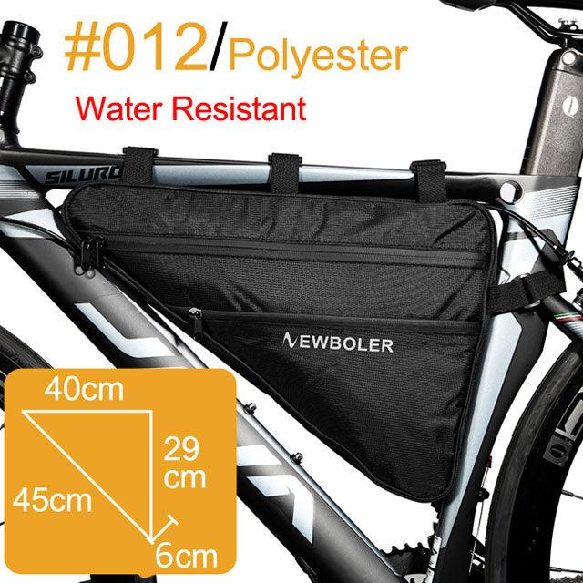 NEWBOLER Bicycle Bag Rainproof Large Capacity MTB Road Bike Frame Bag Triangle Pouch Waterproof Caulking Bag Pannier Accessories - Pogo Cycles