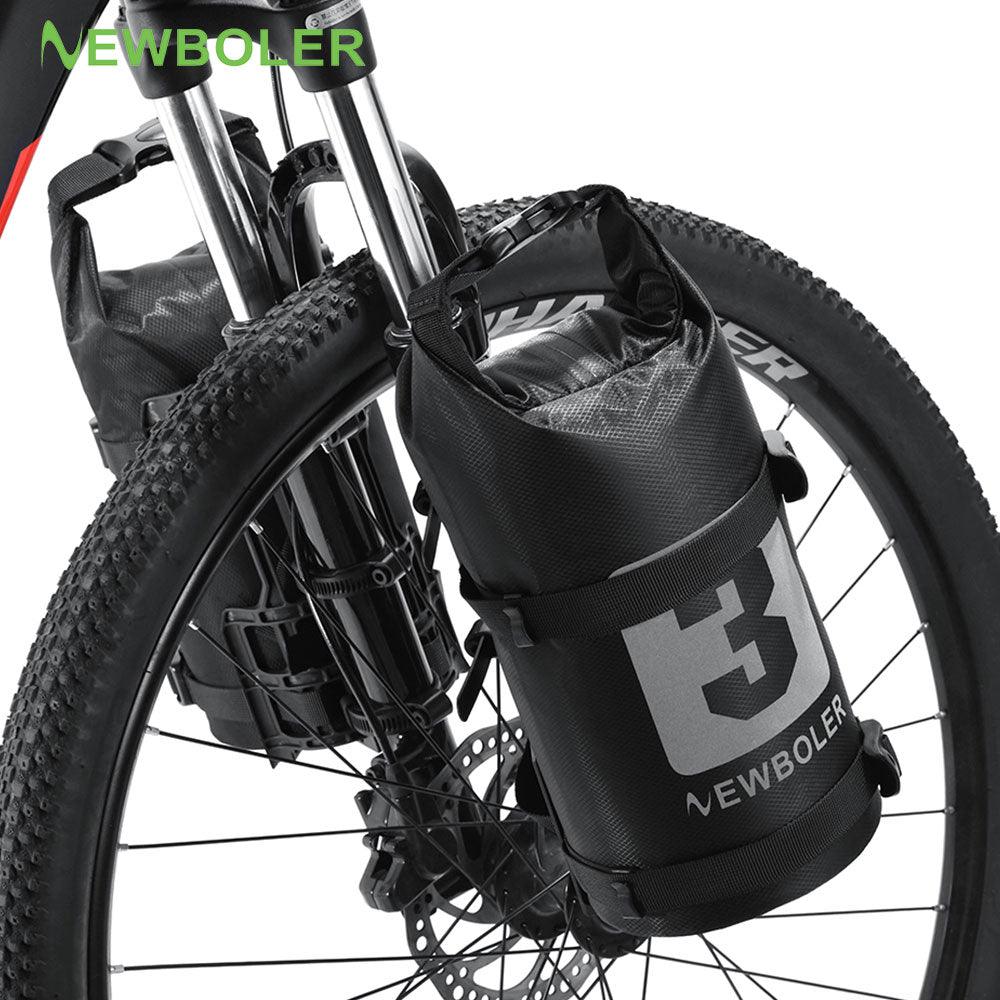 NEWBOLER Portable Waterproof Bike Fork Bag 3L 7L Portable Bike Bag Electric Scooter Bag Bicycle Front Bag Bicycle Fork Bag - Pogo Cycles