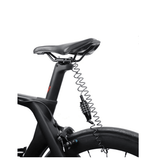Portable Mini 1.5M Bicycle Black Color Lock - Pogo Cycles available in cycle to work