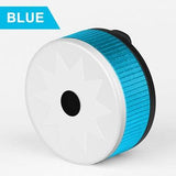 Red Led Rear Light Bicycle High Visibility Rechargebale Usb Road Bike Tail Light Round Shape Multifunctional Flashing Bike Lamps - Pogo Cycles
