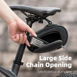 ROCKBROS Rainproof Bicycle Bag Shockproof Bike Saddle Bag For Refletive Rear Large Capatity Seatpost MTB Bike Bag Accessories - Pogo Cycles