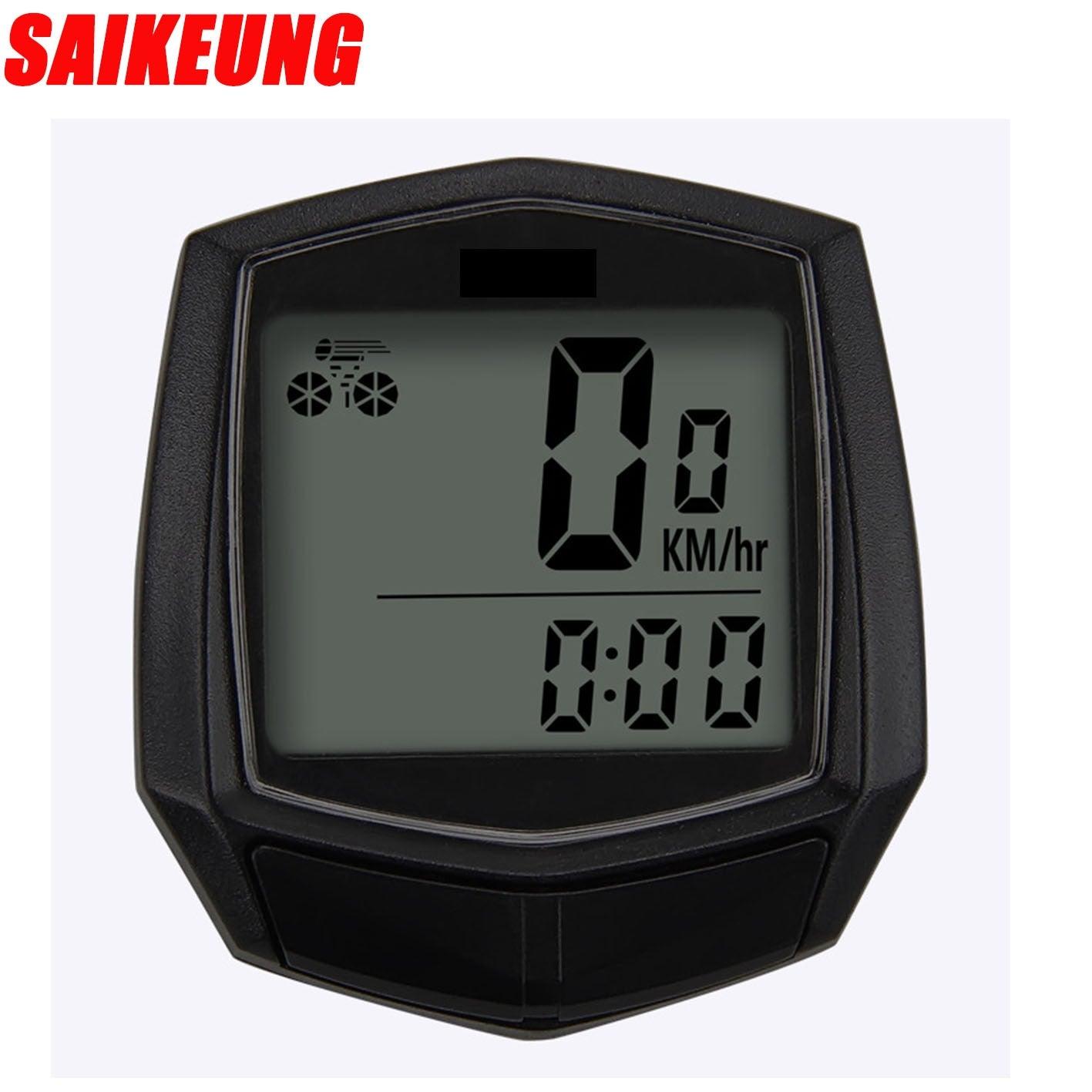 SaiKeung Bicycle Accessories Waterproof Wired Digital Bike Ride Speedometer Odometer Bicycle Cycling Speed Counter Code Table - Pogo Cycles